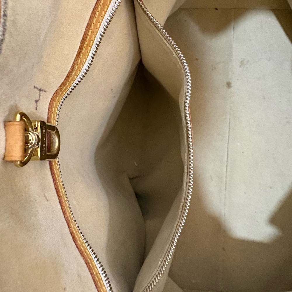 Louis Vuitton Hampstead MM tote bag in Damier Azur - AUTHENTIC - Picture 12 of 15